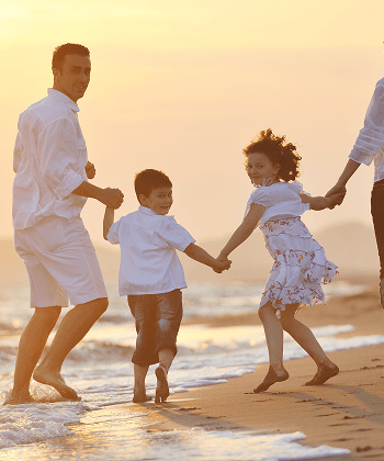 a group photo of a range of people. Small business owners, families, individuals, etc...10 people max